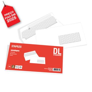 Staples Envelope International DL 110x220 mm 25 Unid.