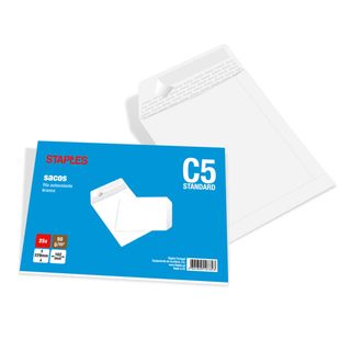 Staples Envelope C5 162x229mm Autocolante 25 Unid.