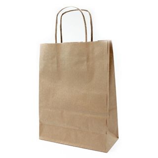 Staples Saco Papel Kraft 18x08x24cm Castanho Natural