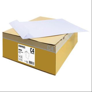 Staples Envelope C4 324x229mm Branco 250 Unid.