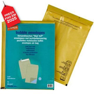 Staples Envelope Bolha 335mm Bolhas Autocolante 5 Un.
