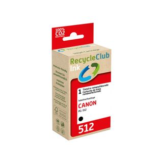 Recycleclub Tinteiro Comp. CANON PG-512 Preto