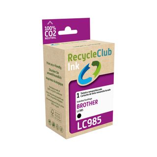 Recycleclub Tinteiro Comp. Brother LC985 Preto