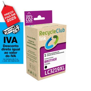 Recycleclub Tinteiro Comp. Brother 3219XL Preto