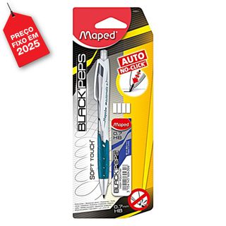 Maped Lapiseira Soft Touch Mina HB 0,7 mm c/ Minas