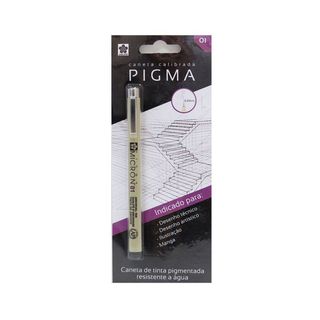 Marcador Fineliner Pigma Micron 025mm Preto