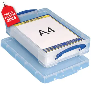 Really Useful Box Caixa A4 4L c/ Tabuleiro