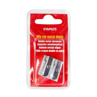 Staples Afia-Lápis Duplo Metal
