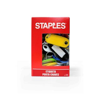 Staples Etiquetas para Chaves 100 Unidades