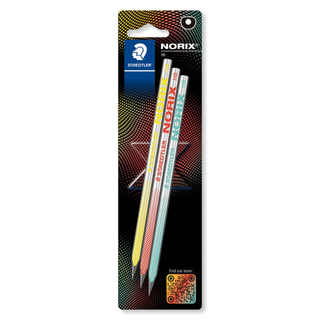 Staedtler Lápis Grafite Norix Mina HB Sortido 3 Unid.