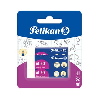 Pelikan Borracha Al 20® Branco 3 Unidades