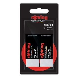 Rotring Borracha Tikky 30 Branca 2 Unidades