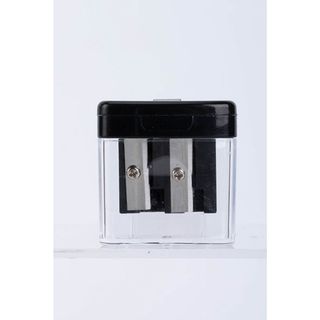 Simply Mini Afia Lápis Duplo com Depósito Preto