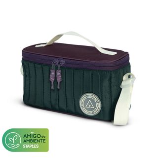 Staples Lancheira RPET 102x201x210 mm Bordeaux Verde