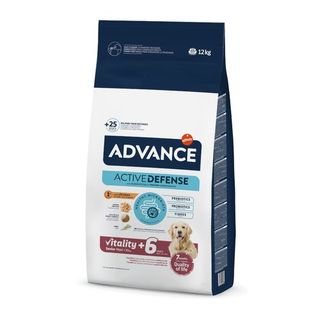 ADVANCE Maxi Senior Vitality +6 años, Pollo y Arroz, 12kg (COD GPT965804)
