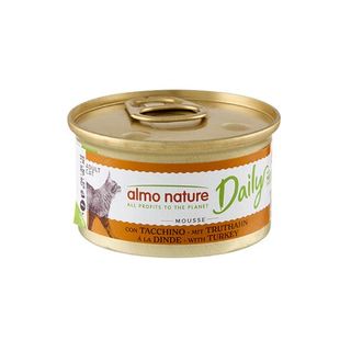 Almo Nature Daily Mousse de Pavo lata para gatos 85 g