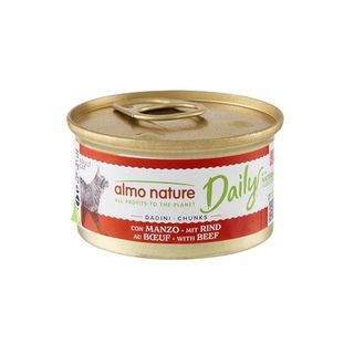 Almo Nature Daily Menu Ternera lata para gatos 85 g
