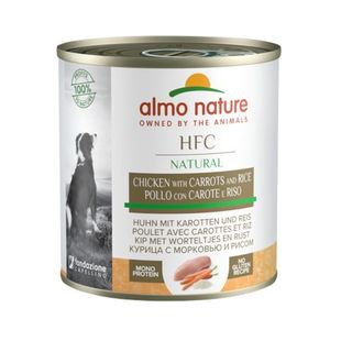 Almo Nature Hfc Pollo, Zanahorias Y Arroz Lata Para Perros 280 G