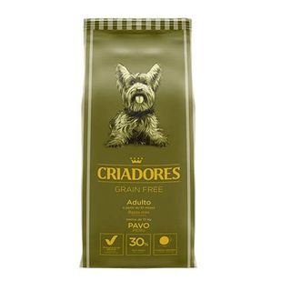 Criadores Adulto Grain Free Peru Ração Cães Raças Mini - 5 Kgr