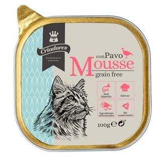 Criadores Grain Free Mousse De Peru Terrina Para Gatos  - 100 Gr