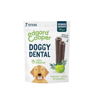 0.2549 KG Edgard & Cooper Barritas Dentales Manzana y eucalipto para perros grandes