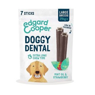 0.25494 KG Edgard & Cooper Barritas Dentales Fresa y Menta para perros grandes