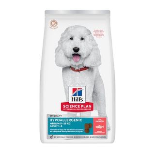Pienso Seco Perro Adulto Medium Hipoalergénico Salmón y Atún 2,5KG