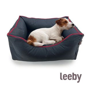 Leeby Alcofa Impermeável Anti Pelos Preta para cães [LBB41318]