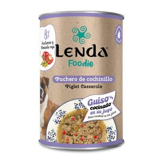 Lenda Foodie puchero de Cochinillo para Perro. 1 unidad de 400gr
