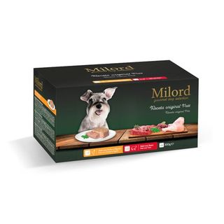 1.8 KG Milord Receta Original Paté tarrinas para perros - Multipack