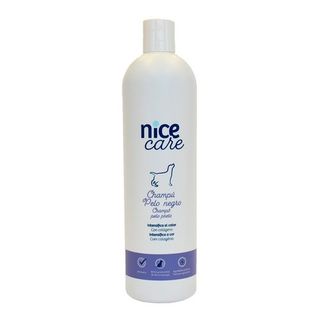 Nice Care Champú Pelo Negro Para Perros 750Ml