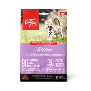 1.8 kg Orijen Kitten Pollo con Pavo y Salmón pienso para gatitos