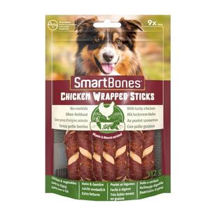 0.11 KG SmartBones Barritas Wrapped Sticks Pollo Mini para perros