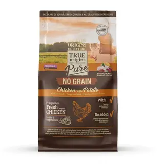 2 KG True Origins Pure Adult Sterilised Pollo pienso para gatos