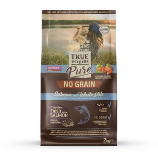 True Origins Adult Pure Sterilised Salmão No Grain ração para gatos - 2KG