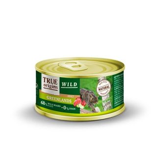 True Origins Wild Greenlands lata para gatos - 100 GR