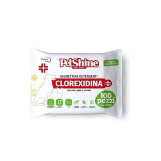 PetShine Toalhitas Húmidas com Clorexidina para cães e gatos [TSHPSH0421002]