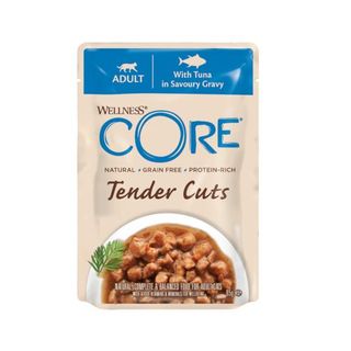 Wellness Core Tender Cuts atum saquetas para gatos - 85 GR