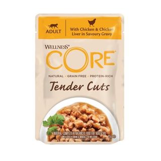 Wellness Core Tender Cuts frango saquetas para gatos - 85 GR