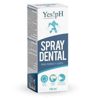 0.1 L Yes!PH Spray Dental para perros y gatos