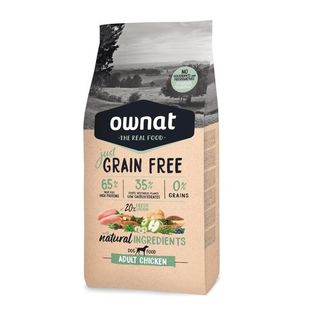 14 kg Ownat Just Grain Free Adult Frango ração para cães [OWN40485]