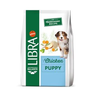 Libra Dog Pienso Puppy de Pollo y Arroz para Cachorros (12 KG) 8410650262000