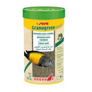 Sera Alimento Granugreen Nature para Cíclidos (135 GR) 4001942003926