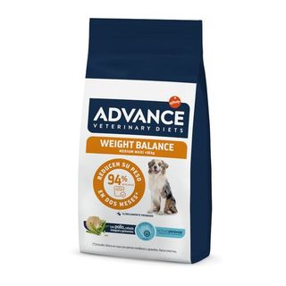 Advance Pienso Diets Dog Weight Balance para Perros Mediamos y Grandes (12 Kg) 8410650168111