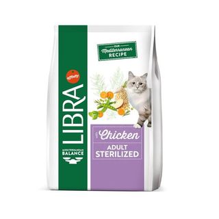 Libra Adult Sterilized Pollo Pienso Gatos 1.5 Kg.