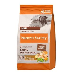 Nature's Variety Pienso No Grain de Pollo Campero para Perros Adultos Mini (7 KG) 8410650271408