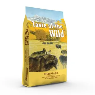 Taste of the Wild High Prairie Bisão ração para cães 2KG