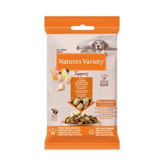 Nature's Variety Toppers de Pollo Liofilizados para Perros (120 GR) 5025730008954