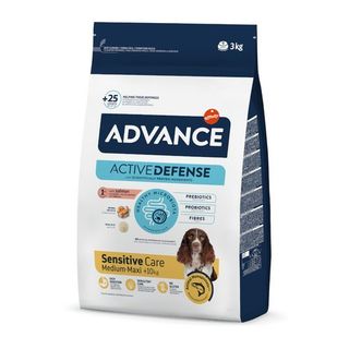 Advance Pienso Sensitive de Arroz y Salmón para Perro Medium Maxi (3 Kg) 8410650150710
