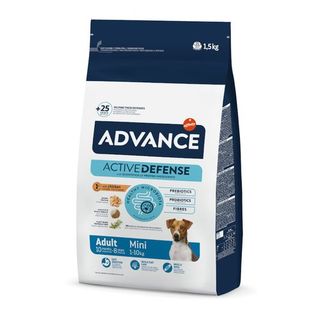 Advance Pienso para Perros Adultos Raza Mini de Pollo y Arroz (1,5 Kg) 8410650235226